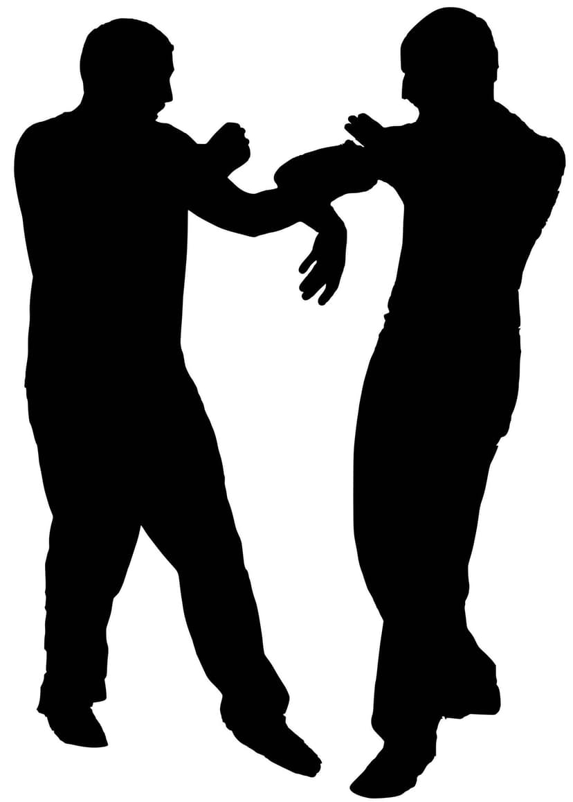 Wing Chun bong sau and wu sau position
